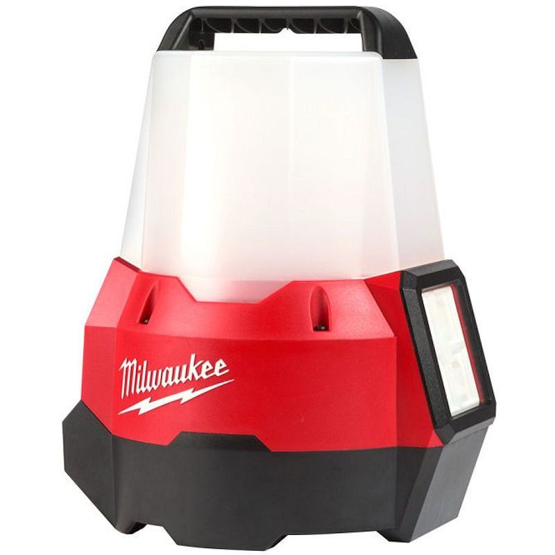 MILWAUKEE M18 Tradesman Area Light with adjustable 180-degree head, weather-resistant housing, and versatile brightness settings, designed for reliable illumination on the jobsite. MILWAUKEE M18 Tradesman Area Light with adjustable 180-degree head, weather-resistant housing, and versatile brightness settings, designed for reliable illumination on the jobsite.